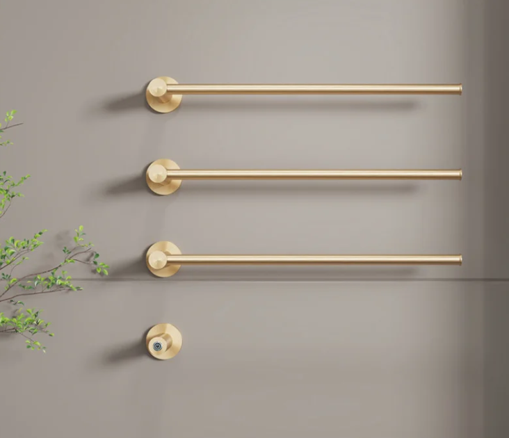 Toalheiro Linear Mazzini Gold