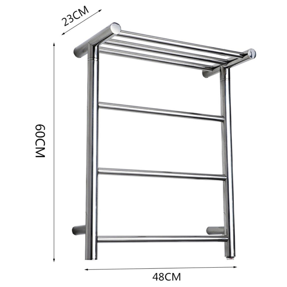 Toalheiro Térmico Cromado