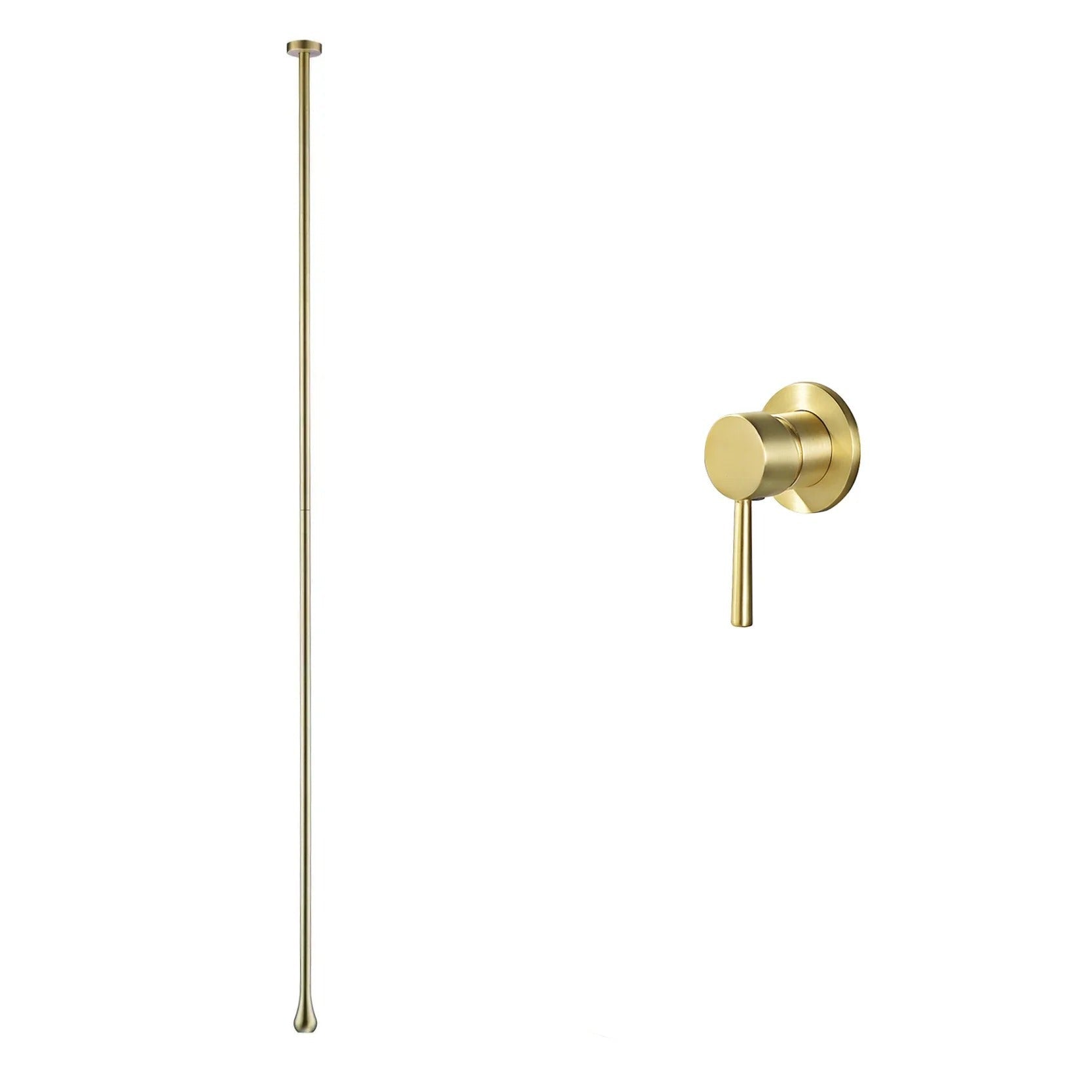 Torneira de Teto Gold com Monocomando de Parede
