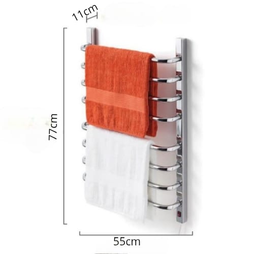 Toalheiro Térmico Elétrico Cromado