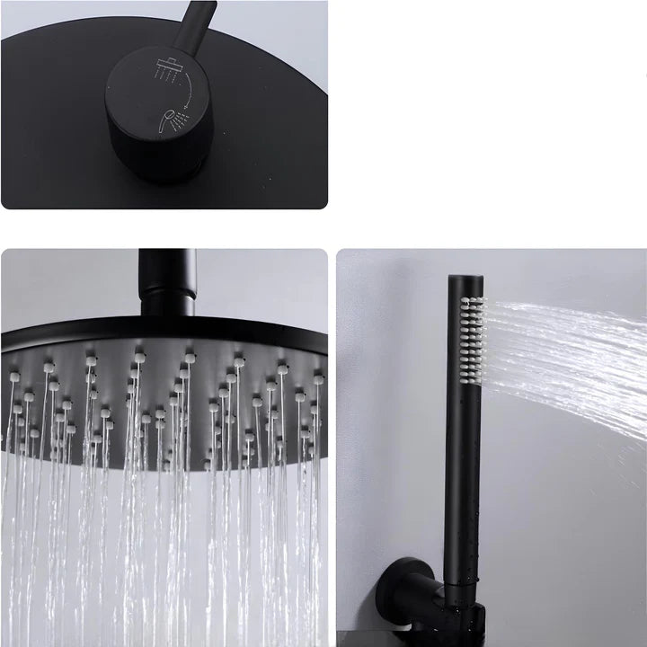 Kit Completo de Chuveiro na cor Black Matte (Fosco), mais praticidade e comodidade na sua obra, ele acompanha todos os itens: Registro Monocomando 04 Vias + Acabamento do Monocomando + Chuveiro + Ducha Manual. Ideal para quem está construindo e fazendo a parte hidráulica, pois o mesmo deve ser instalado por DENTRO da parede (comando).
Acabamento em aço inoxidável de alta resistência à corrosão, conservando a beleza do produto por muito mais tempo;
Ducha Manual: praticidade e fácil encaixe;
Volante em alava