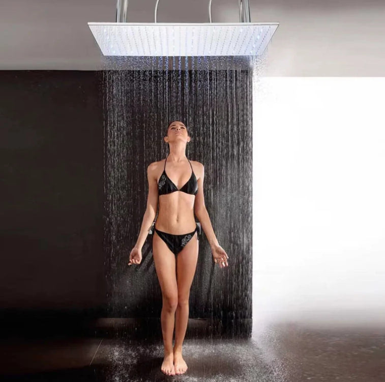 Ducha de Teto Embutir SPA Fontana 80x40 Led