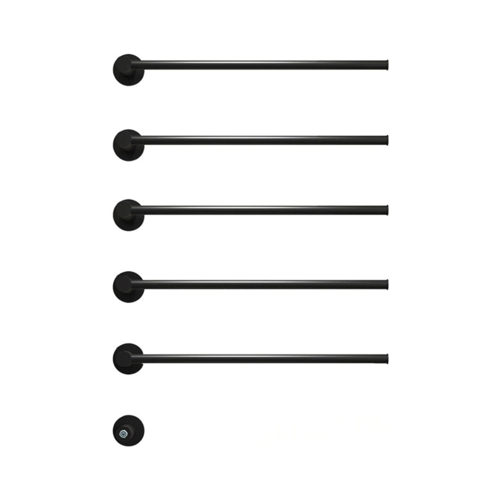 Toalheiro Linear Mazzini Black