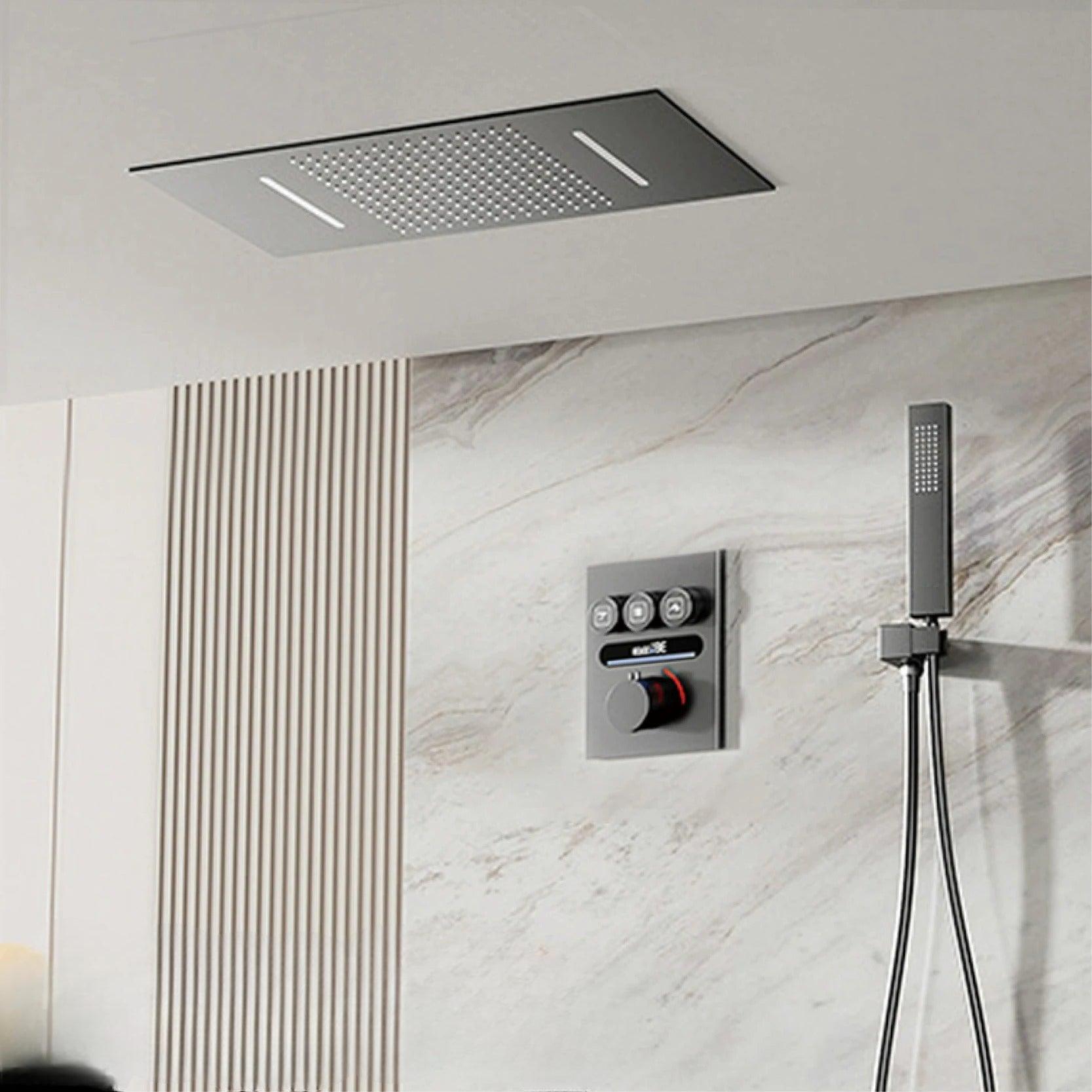 Chuveiro de Teto com Painel Digital Inovador