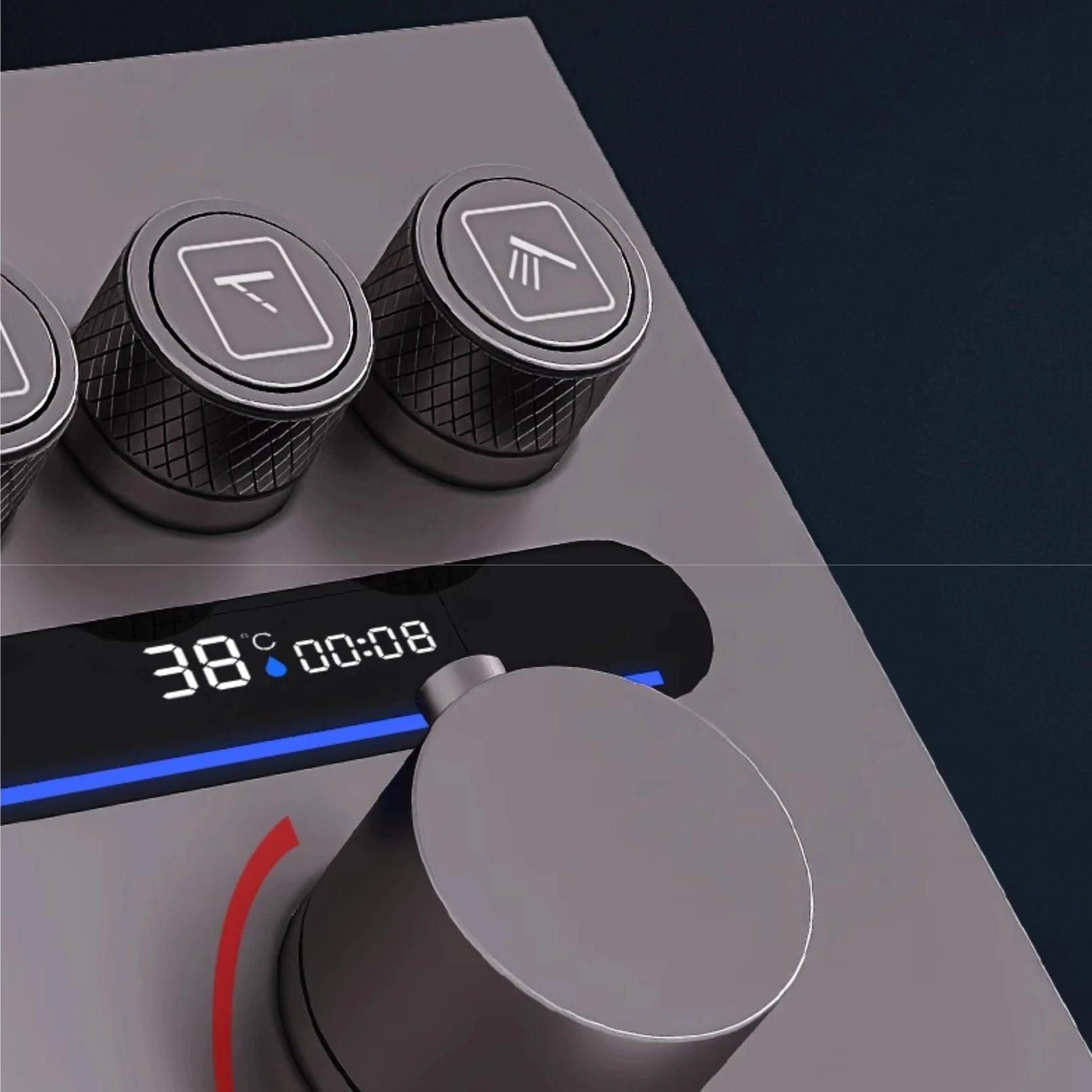 Chuveiro de Teto com Painel Digital Inovador