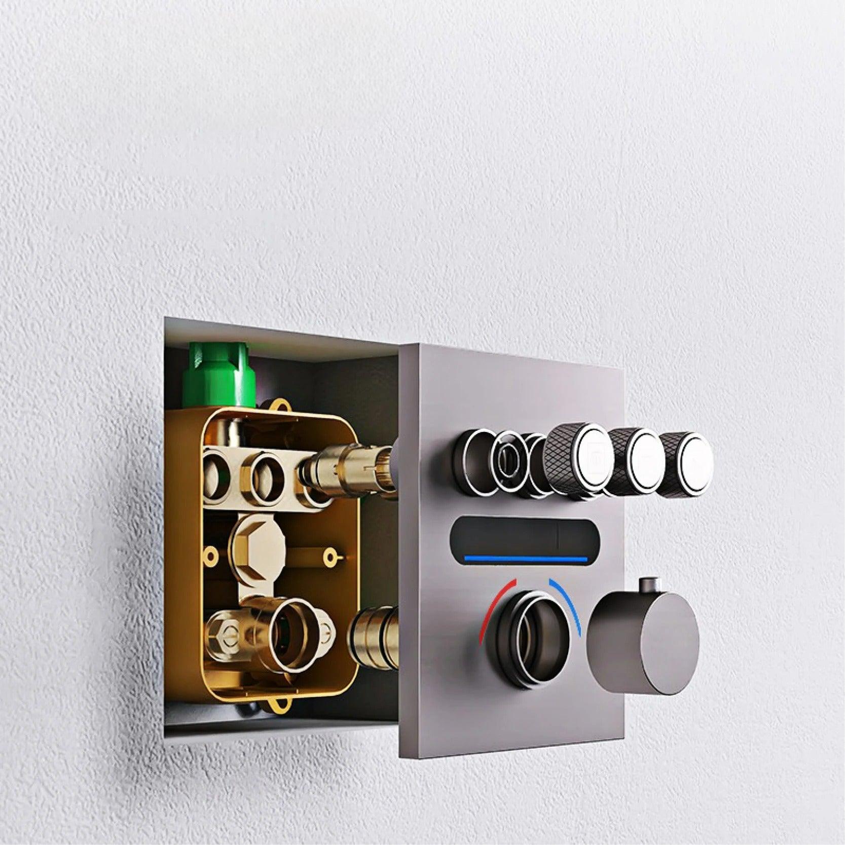 Chuveiro de Teto com Painel Digital Inovador