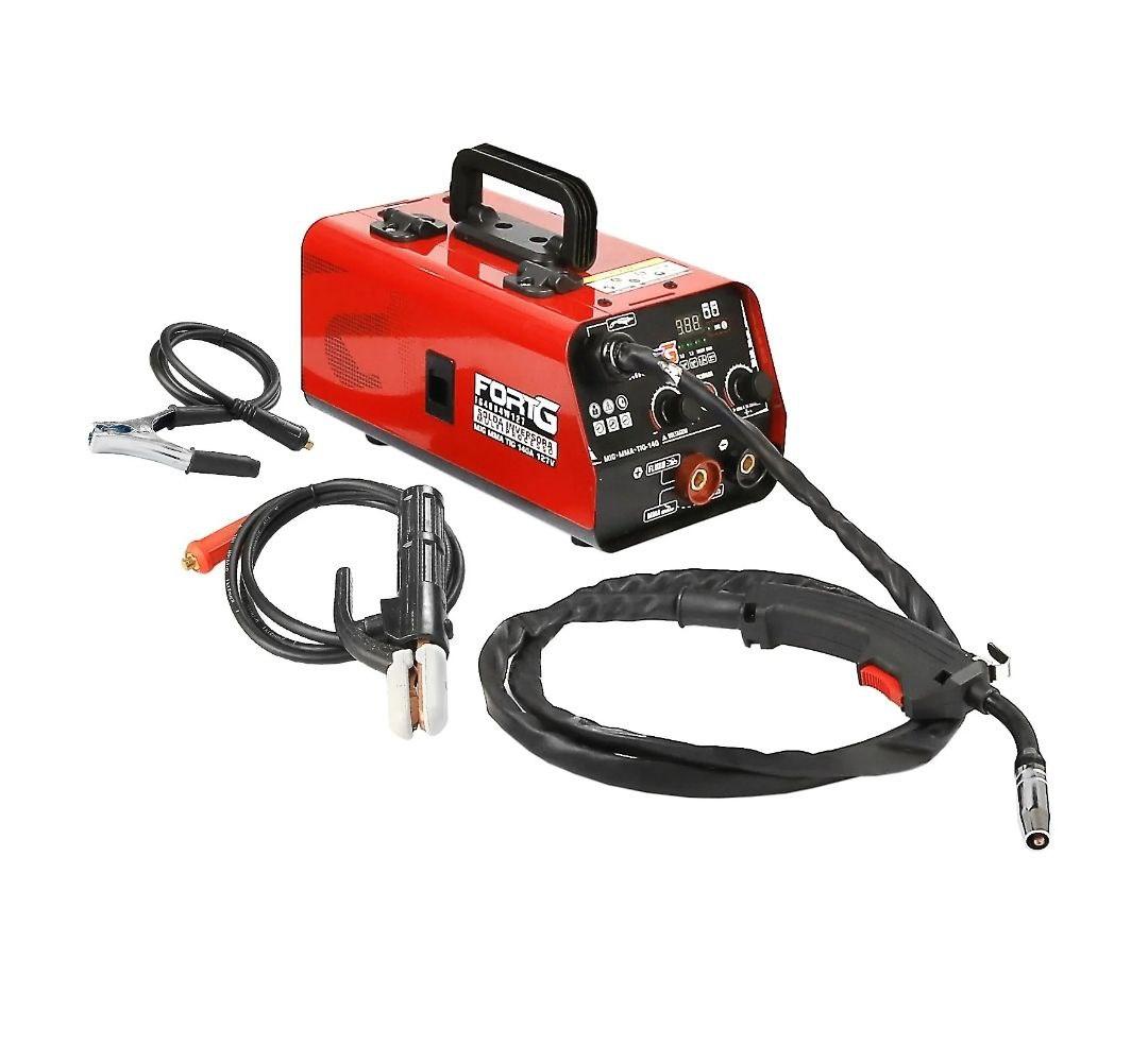 Máquina de Solda MultiProcesso MIG MMA TIG Lift 140 FG4004W127 - FORTGPRO-FG4004W