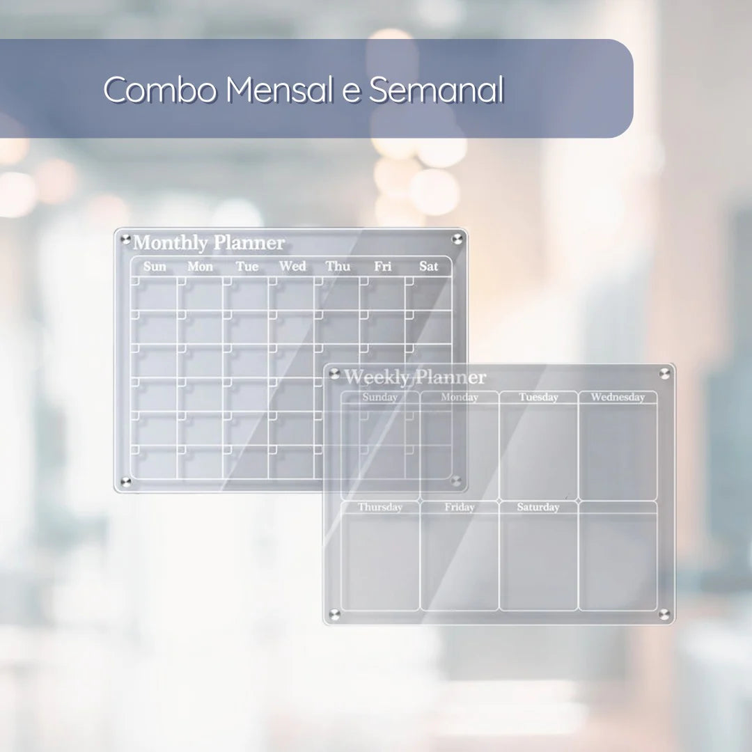 Calendário Acrílico Texto Planejador mensal semanal
calendario de geladeira
calendario de acrilico
calendario personalizavel
Quadro de planejamento magnético
planner
Máxima Organização
calendário magnético transparente
calendário magnético Acriico
calendário magnético 2024
Calendário magnético
agenda de geladeira