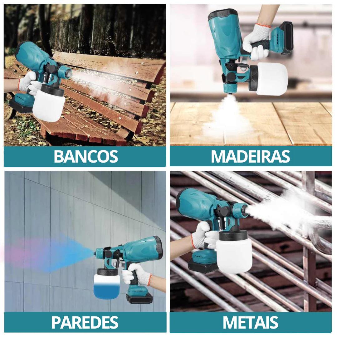 Pulverizador Elétrico a Bateria para Pinturas