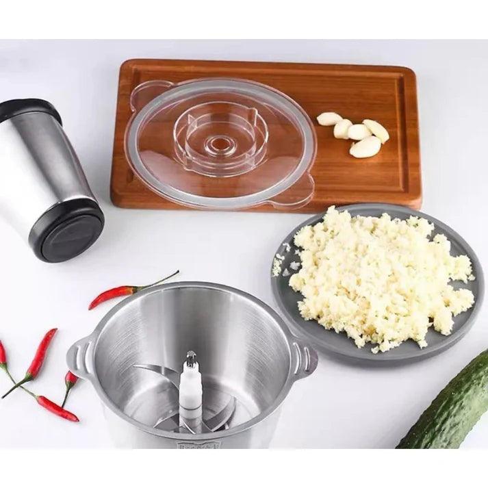 Processador e Triturador de Alimentos Elétrico Grande - 110v-220v
