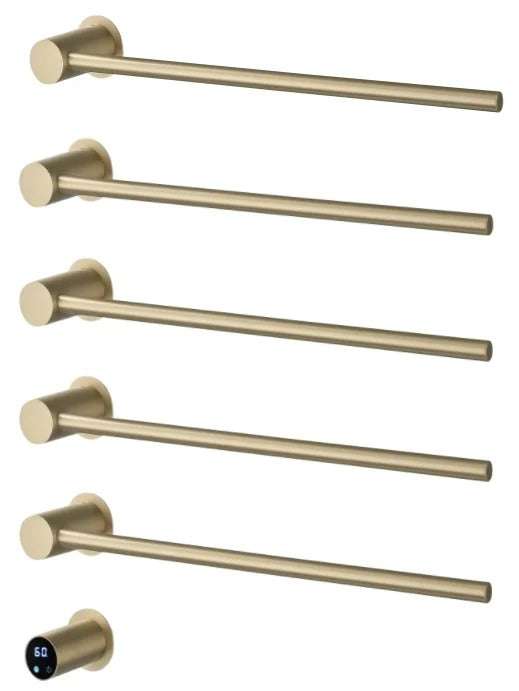 Toalheiro Térmico Embutido Barras Linea Warm Inox 304
