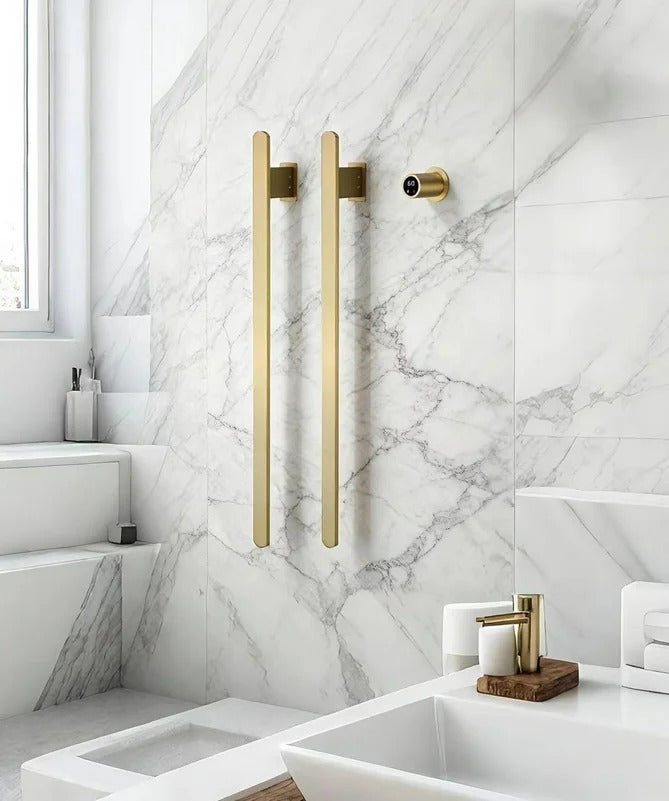 Toalheiro Elétrico Vertical Smart Instalação Oculta