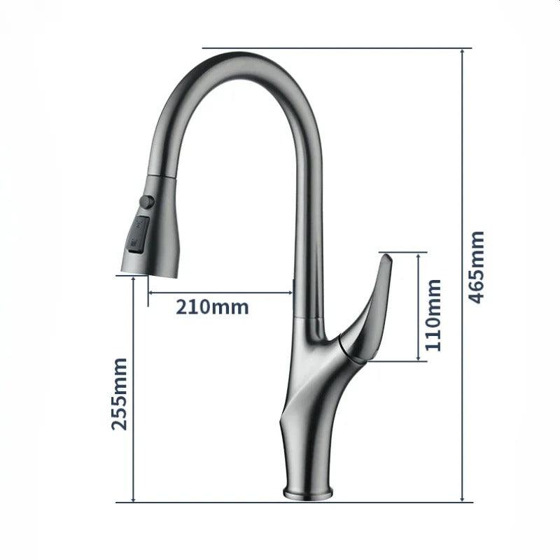 Torneira Cozinha Gourmet Monocomando Extensível