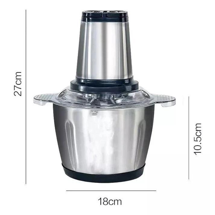 Processador e Triturador de Alimentos Elétrico Grande - 110v-220v