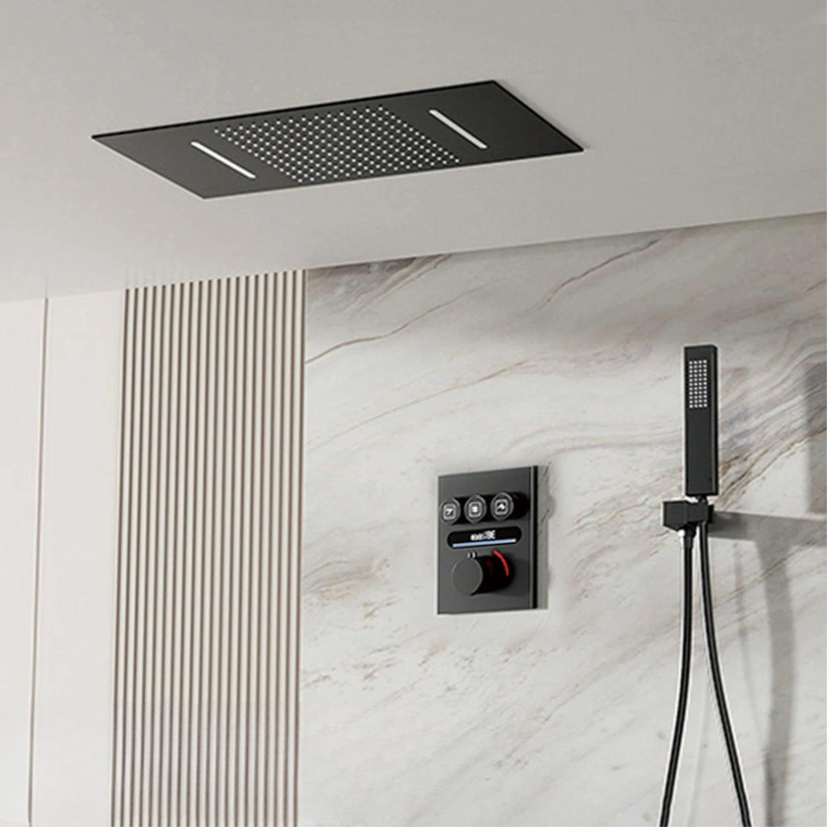 Chuveiro de Teto com Painel Digital Inovador