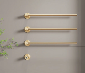 Toalheiro Linear Mazzini Gold