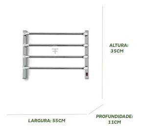 Toalheiro Térmico Black