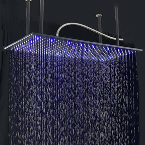 Ducha de Teto Embutir SPA Fontana 80x40 Led