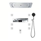 Ducha de Teto embutir Spa Inox com Led
