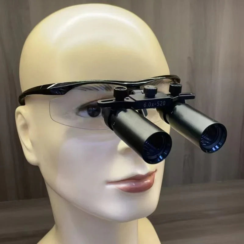 Lupa Binocular Profissional 5x e 6x Vision Plus