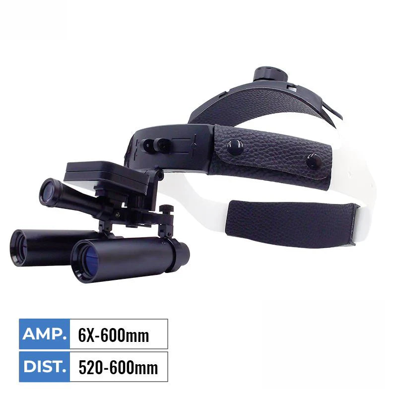 Lupa de Cabeça Cirúrgica com Fotóforo LED PrecisionView