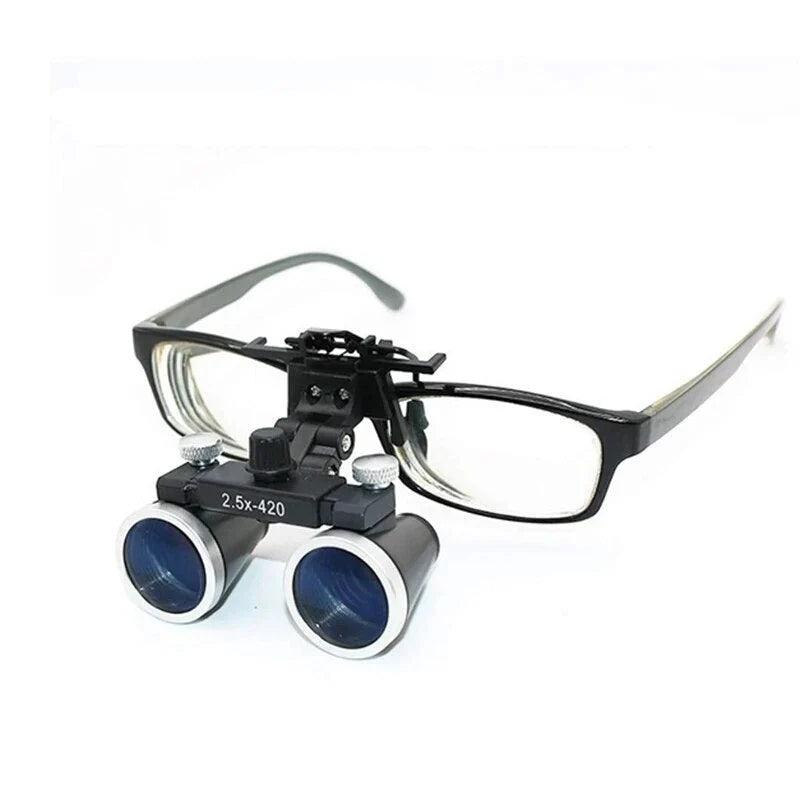 Lupa binocular para óculos
Lupa para óculos de grau
Lupa 2.5X para óculos
Lupa 3.5X para óculos
Lupa adaptável para óculos