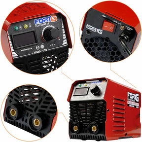 Máquina de Solda Inversora MMA 100A com Display Digital 220V FORTGPRO-FG4002W