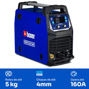 Máquina de Solda Multi Processo MigFlex 160A Bivolt BOXER-2005020