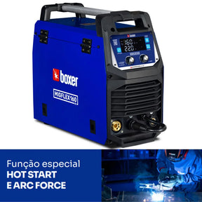 Máquina de Solda Multi Processo MigFlex 160A Bivolt BOXER-2005020