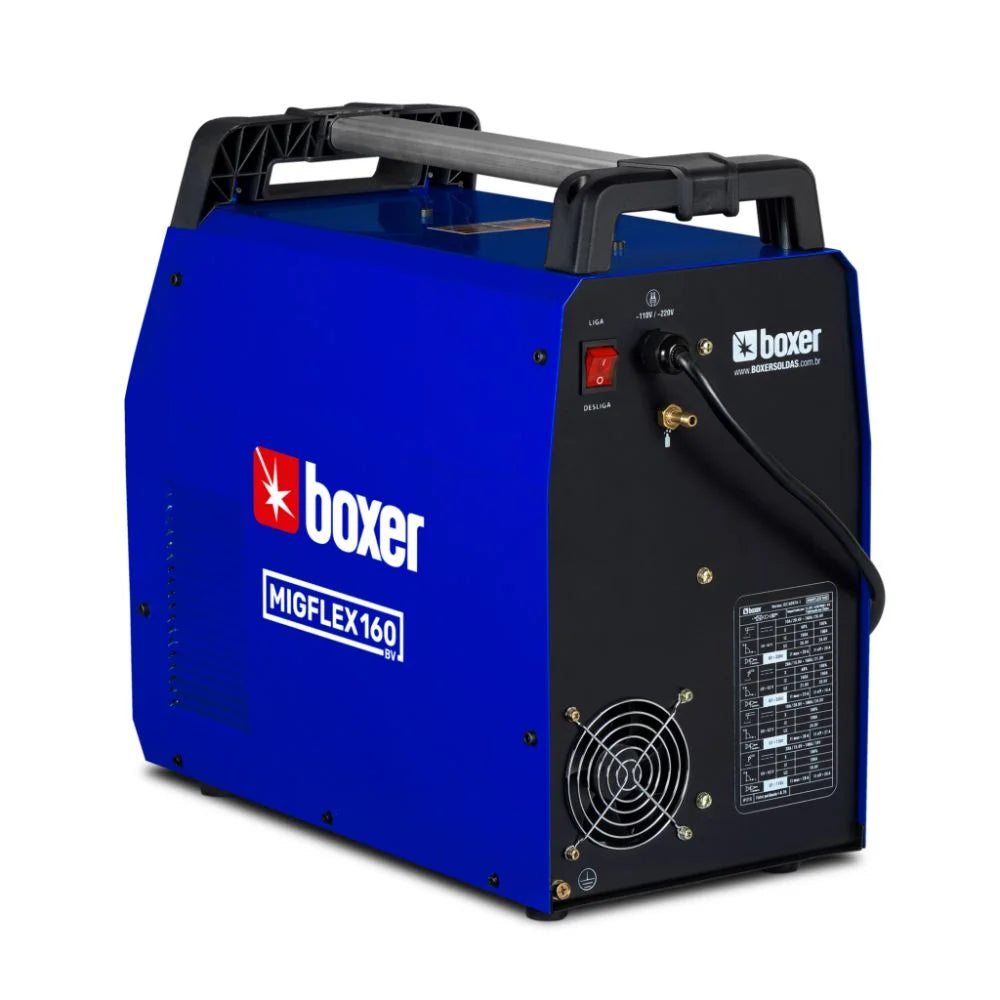 Máquina de Solda Multi Processo MigFlex 160A Bivolt BOXER-2005020