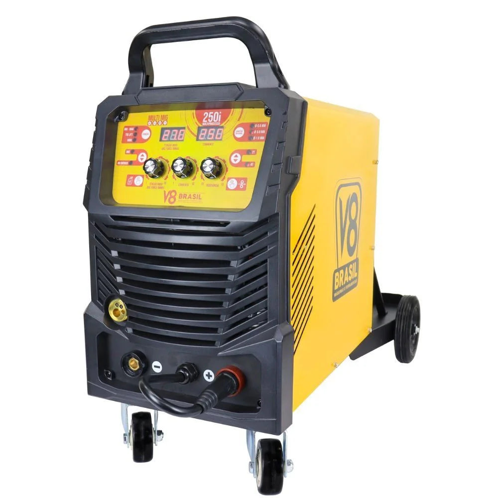 Máquina de Solda Multiprocesso 250A com Tocha 220V V8 BRASIL-20201