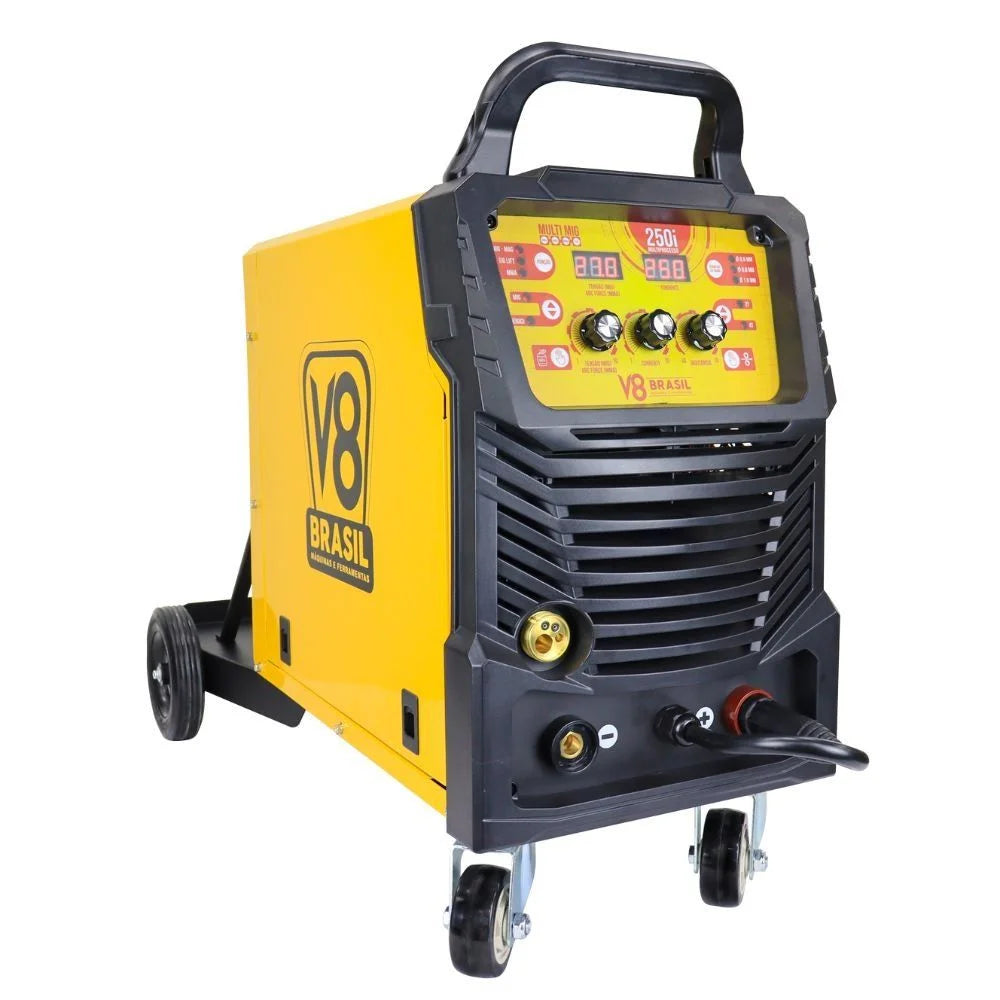 Máquina de Solda Multiprocesso 250A com Tocha 220V V8 BRASIL-20201