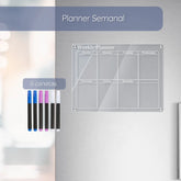 Calendário Acrílico Texto Planejador mensal semanal 
calendario de geladeira
calendario de acrilico
calendario personalizavel
Quadro de planejamento magnético
planner
Máxima Organização
calendário magnético transparente
calendário magnético Acriico
calendário magnético 2024
Calendário magnético
agenda de geladeira