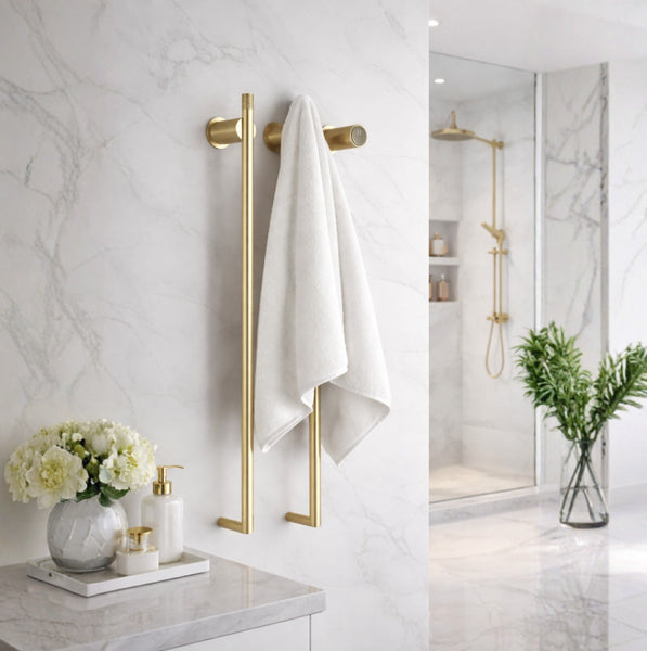 Toalheiro Elétrico Vertical Smart com Instalação Oculta