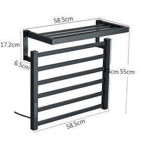 Toalheiro Térmico Black Quadrado