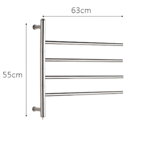 Toalheiro Térmico Unic Rotativo 4 Barras