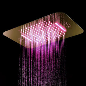 Ducha de Teto Embutir SPA com Conectividade Bluetooth 58x38