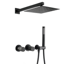 Chuveiro de Parede de Luxo – Misturador Integrado com Jato de Chuva e Jato Manual
