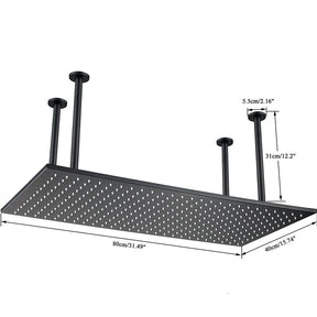 Ducha de Teto Embutir SPA Fontana 80x40 Led