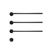Toalheiro Linear Mazzini Black