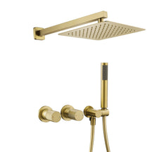Chuveiro de Parede de Luxo – Misturador Integrado com Jato de Chuva e Jato Manual