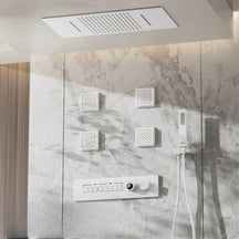 Chuveiro de Teto com Design Minimalista e Painel Digital