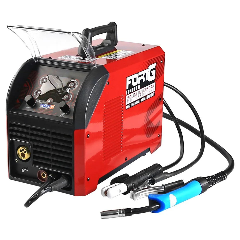 Máquina de Solda Inversora Multi Processo MIG MMA TIG Lift 160A 110/220V FORTGPRO-FG4006W