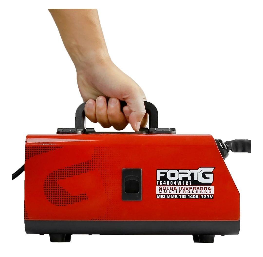 Máquina de Solda MultiProcesso MIG MMA TIG Lift 140 FG4004W127 - FORTGPRO-FG4004W