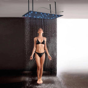 Ducha de Teto Embutir SPA Fontana 80x40 Led