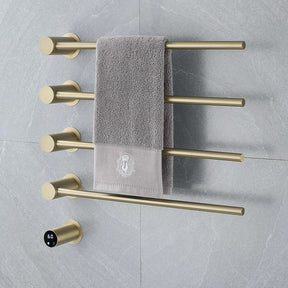 Toalheiro Térmico Embutido Barras Linea Warm Inox 304