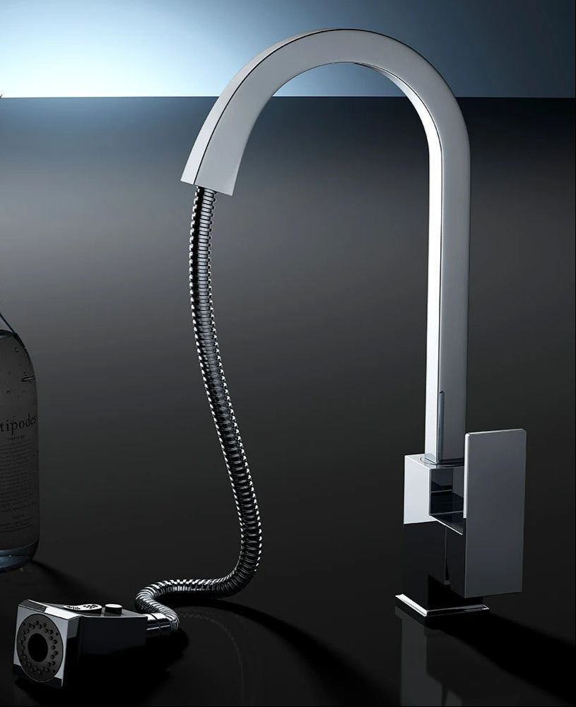Torneira Gourmet Preta Fosca com Bica Móvel e Spray Retrátil – Alta Pressão

Torneira de Cozinha Preta com Ducha Extensível – Design Moderno e Funcional

Misturador Monocomando Cozinha Preto Fosco – Bica Alta com Ducha Retrátil

Torneira Monocomando Preta para Cozinha – Alta Pressão com Bico Flexível

Torneira Retrátil Gourmet Preta Fosca – Praticidade e Estilo para Sua Cozinha

